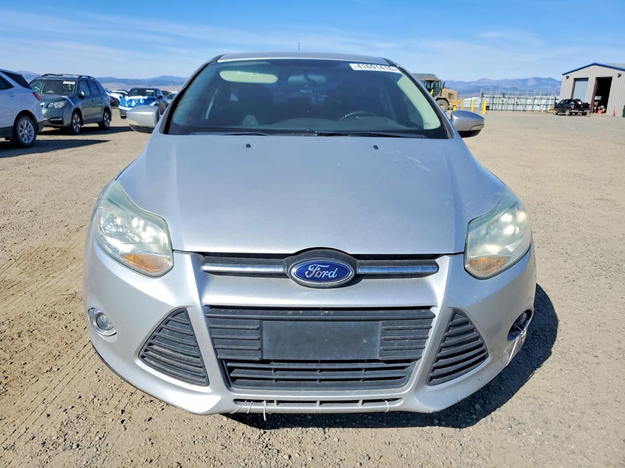 2014 Ford Focus Se Silver vin: 1FADP3K29EL432613