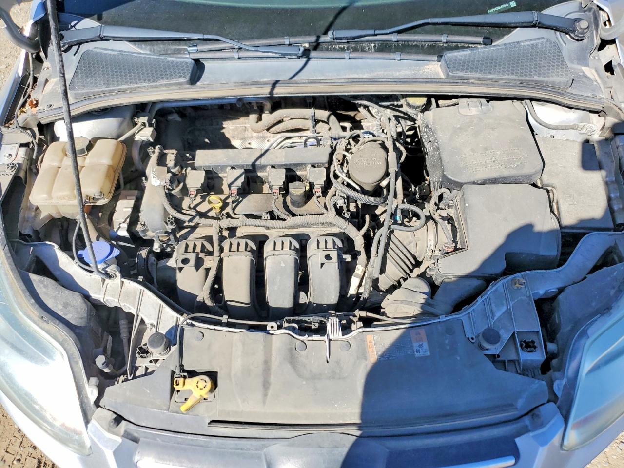 2014 Ford Focus Se Silver vin: 1FADP3K29EL432613