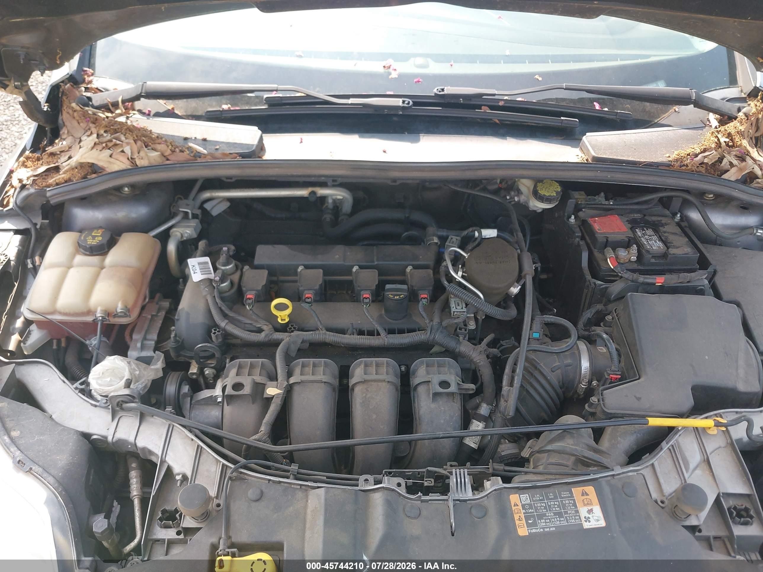 2014 Ford Focus Se Серый vin: 1FADP3K29EL435558