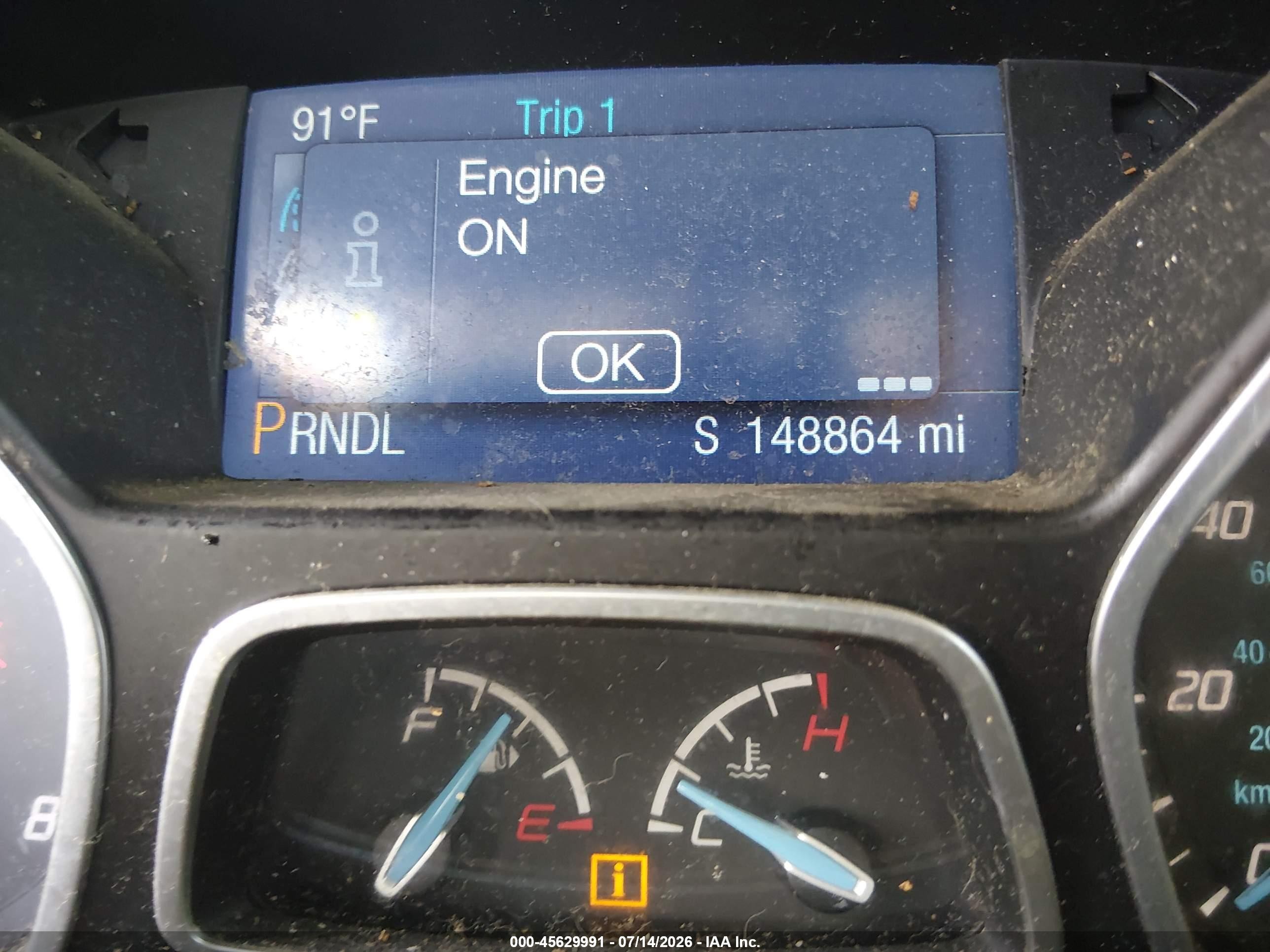 2014 Ford Focus Se White vin: 1FADP3K29EL460864