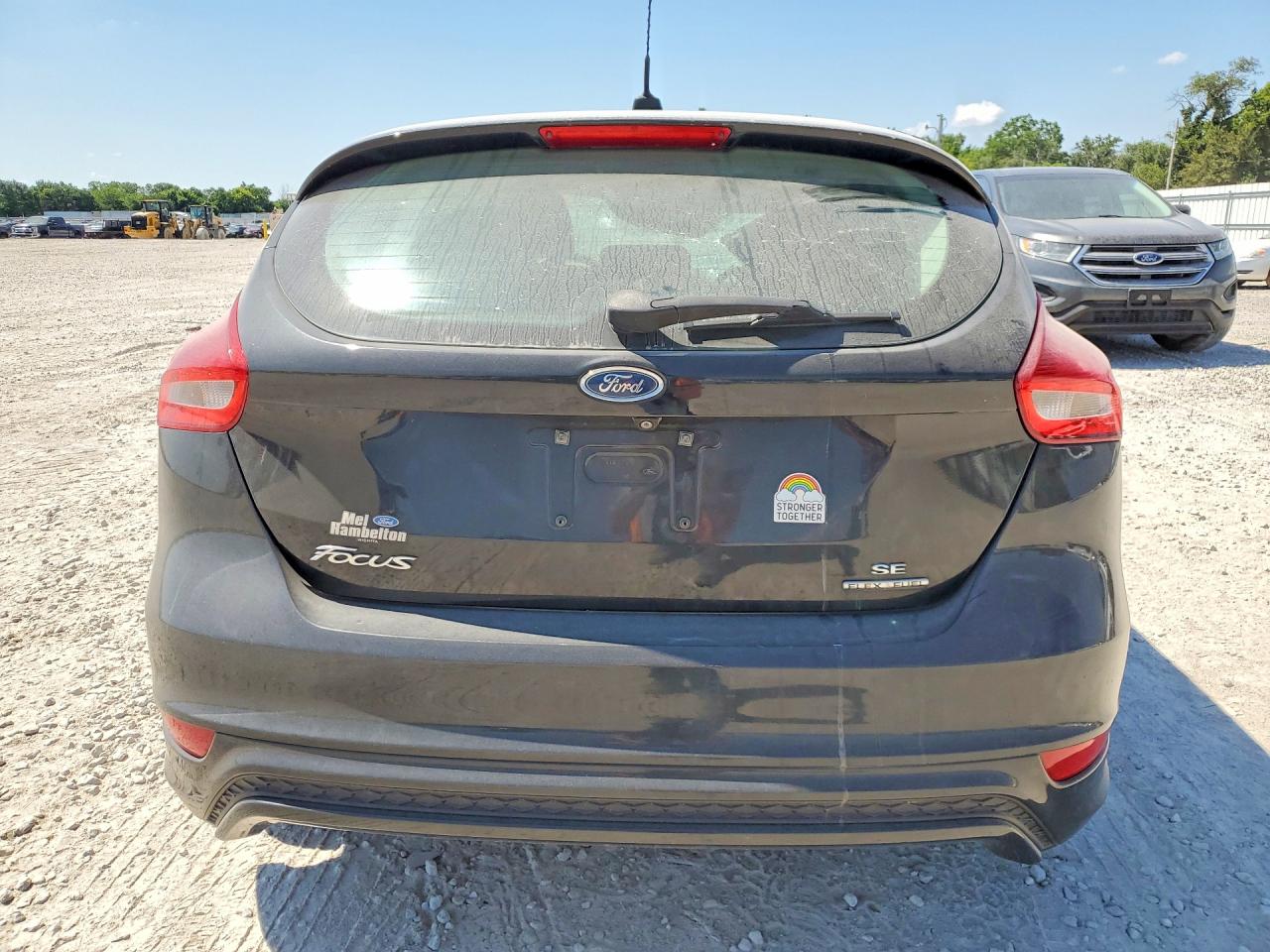 2015 Ford Focus Черный vin: 1FADP3K29FL210655