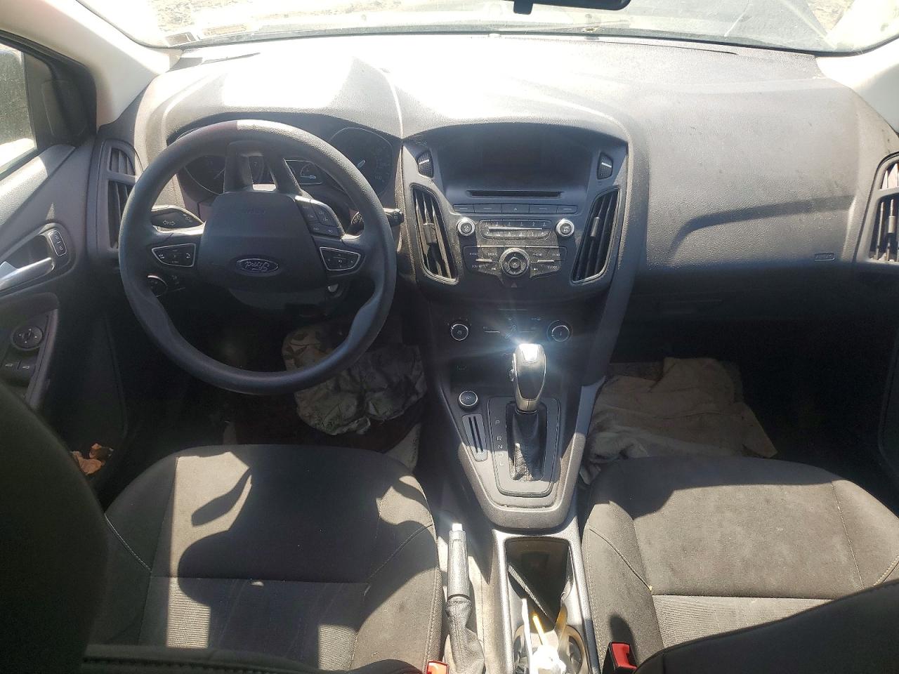 2015 Ford Focus Se Black vin: 1FADP3K29FL223826