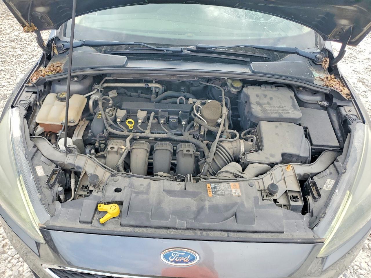 2015 Ford Focus Se Gray vin: 1FADP3K29FL250542