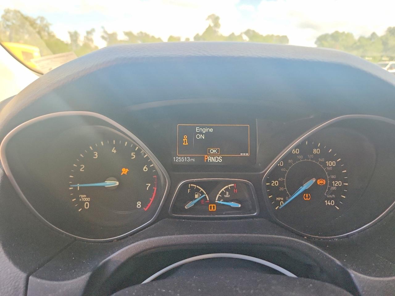 2015 Ford Focus Se Gray vin: 1FADP3K29FL338264
