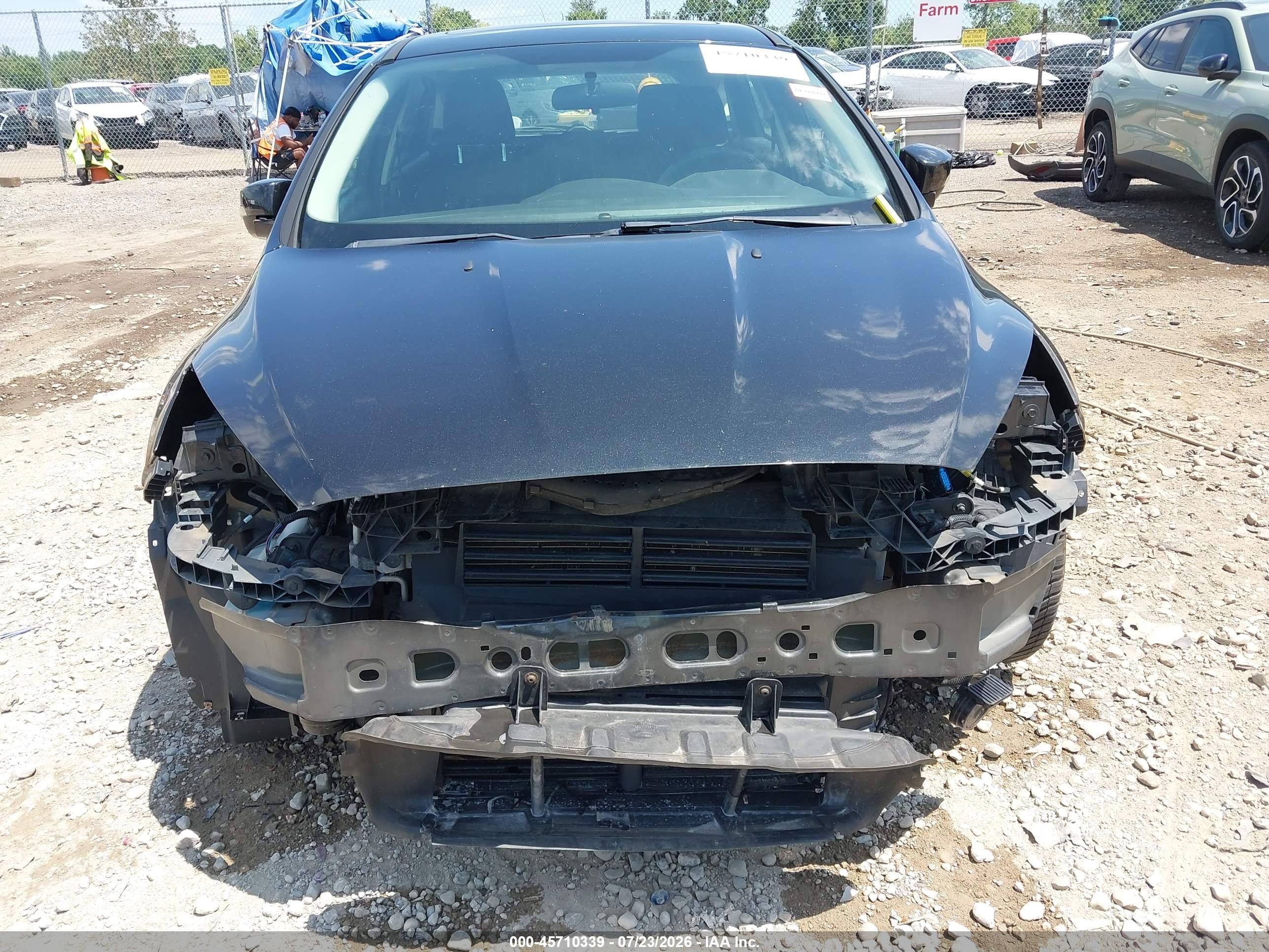 2015 Ford Focus Se Black vin: 1FADP3K29FL367540