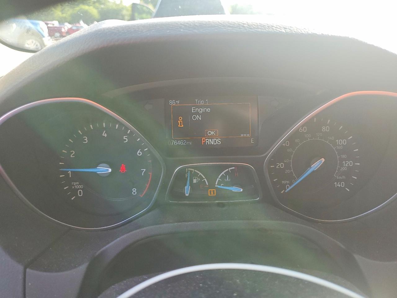 2015 Ford Focus Se Gray vin: 1FADP3K29FL373337