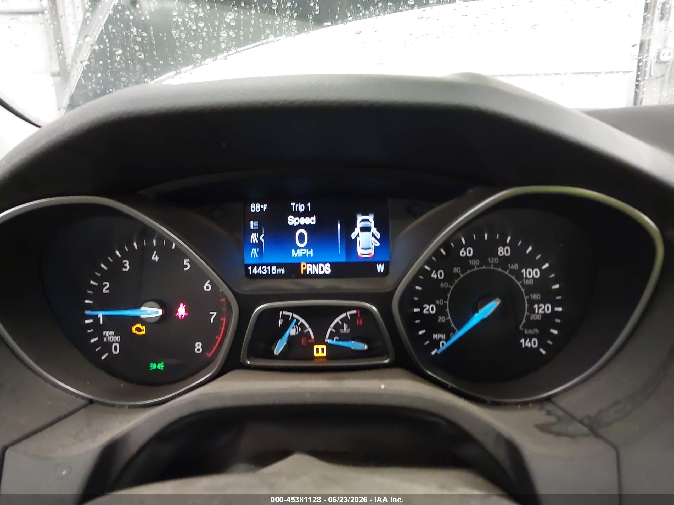 2015 Ford Focus Se Dark Blue vin: 1FADP3K29FL375122