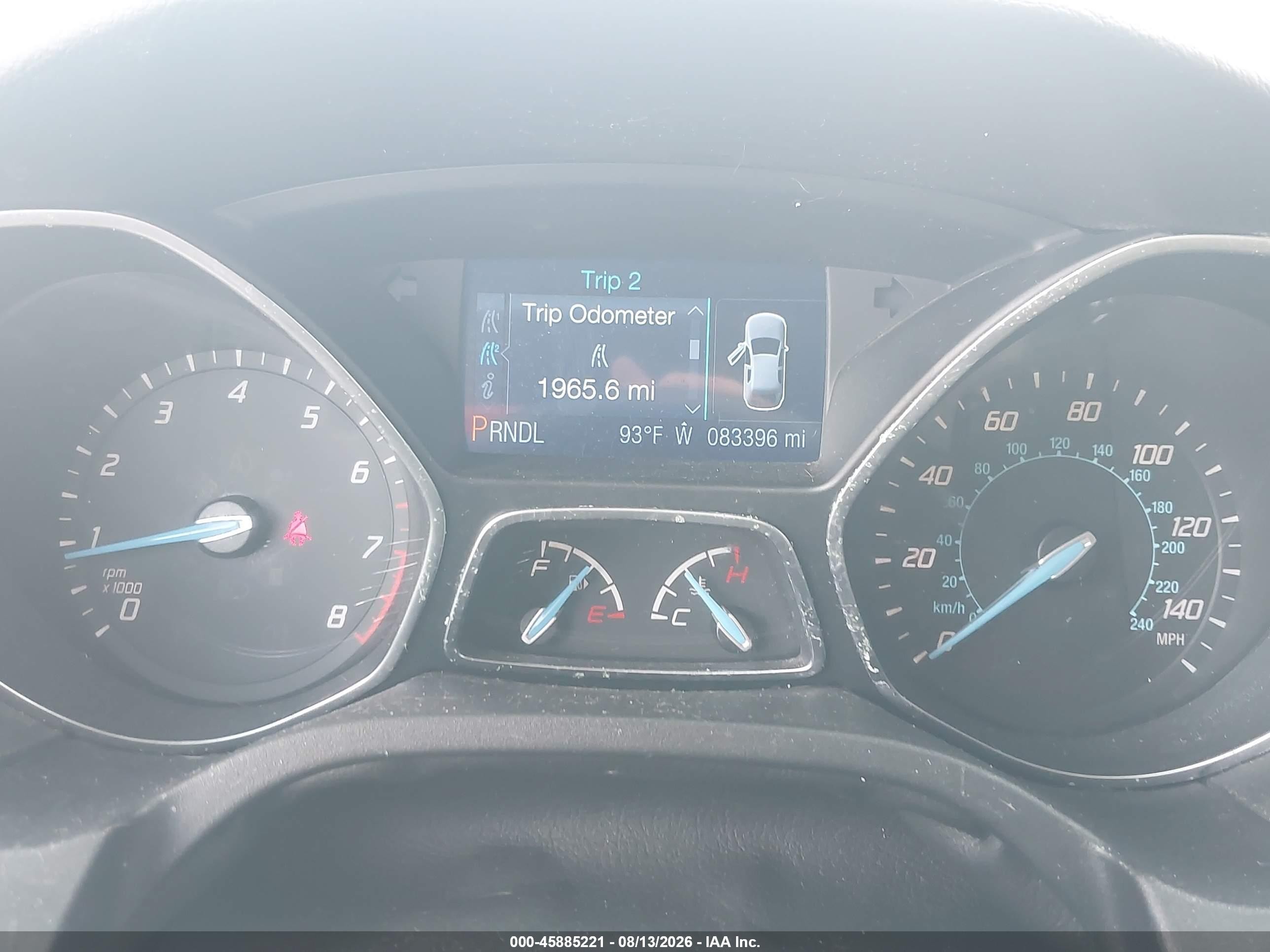2013 Ford Focus Se White vin: 1FADP3K2XDL111856