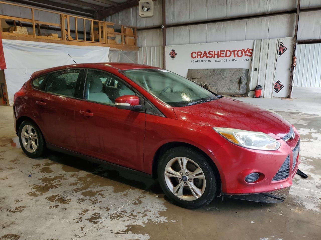 2013 Ford Focus Se Red vin: 1FADP3K2XDL131699