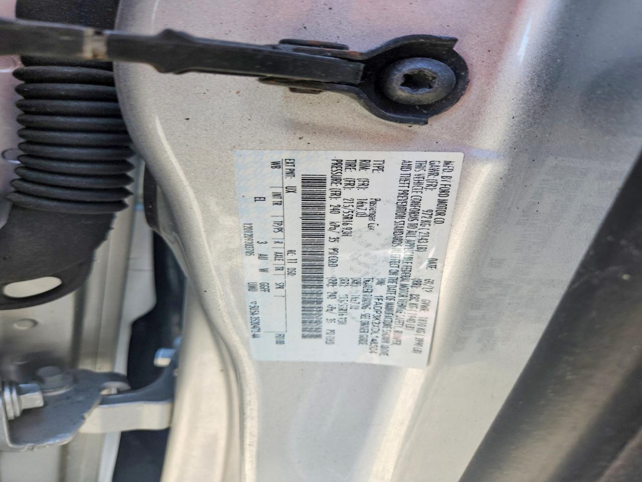 2013 Ford Focus Se Silver vin: 1FADP3K2XDL148504
