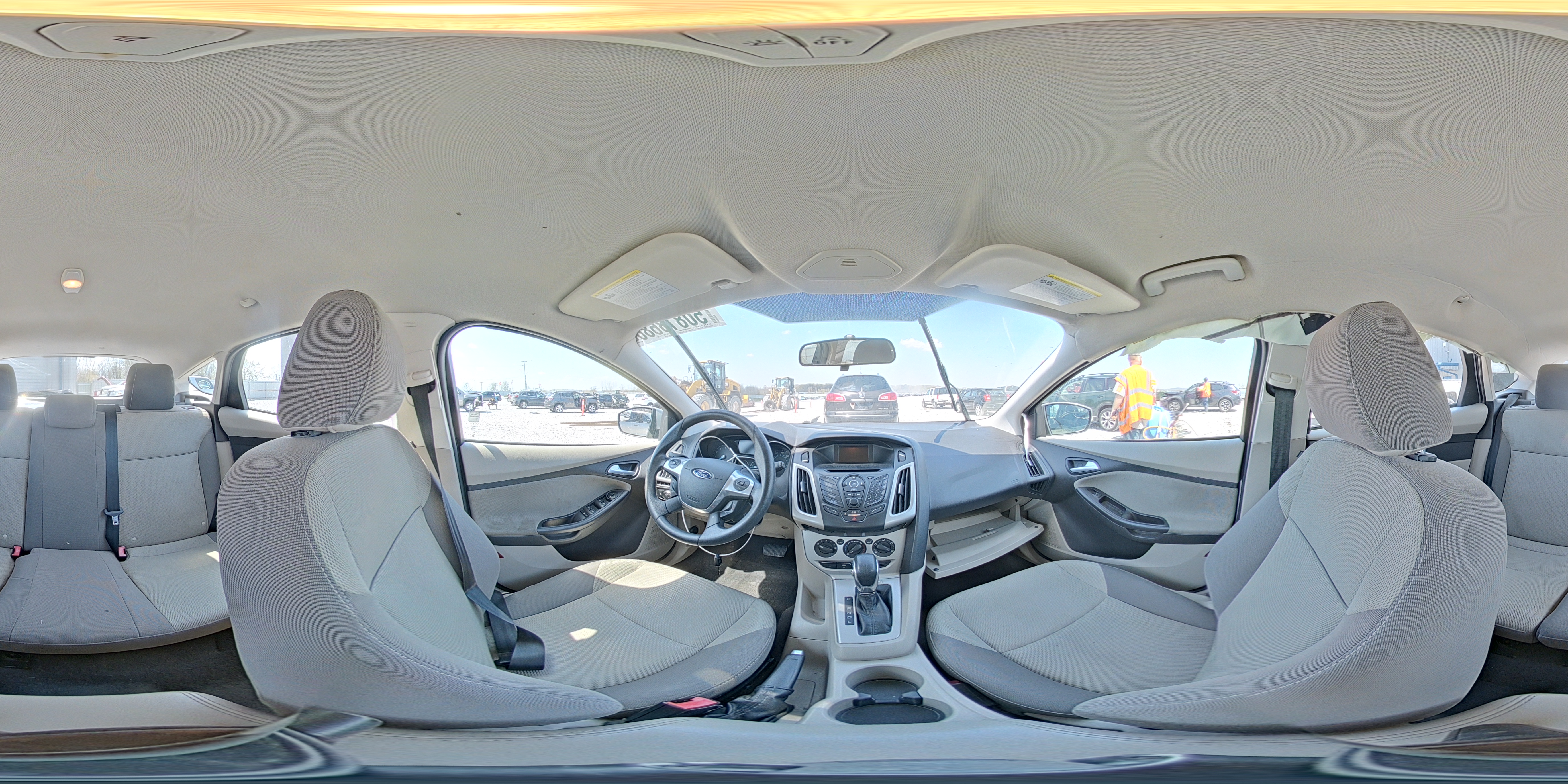 2013 Ford Focus Se Silver vin: 1FADP3K2XDL148504