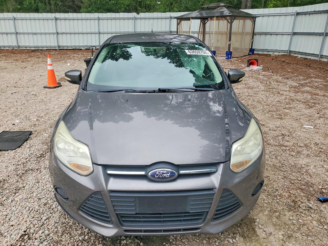 2013 Ford Focus Se Silver vin: 1FADP3K2XDL150155