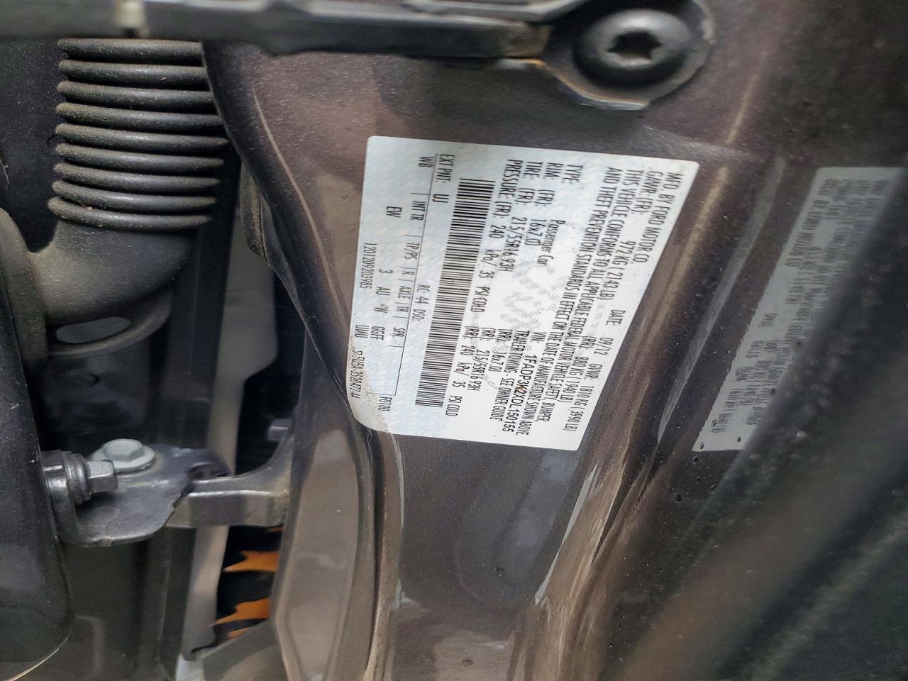 2013 Ford Focus Se Silver vin: 1FADP3K2XDL150155