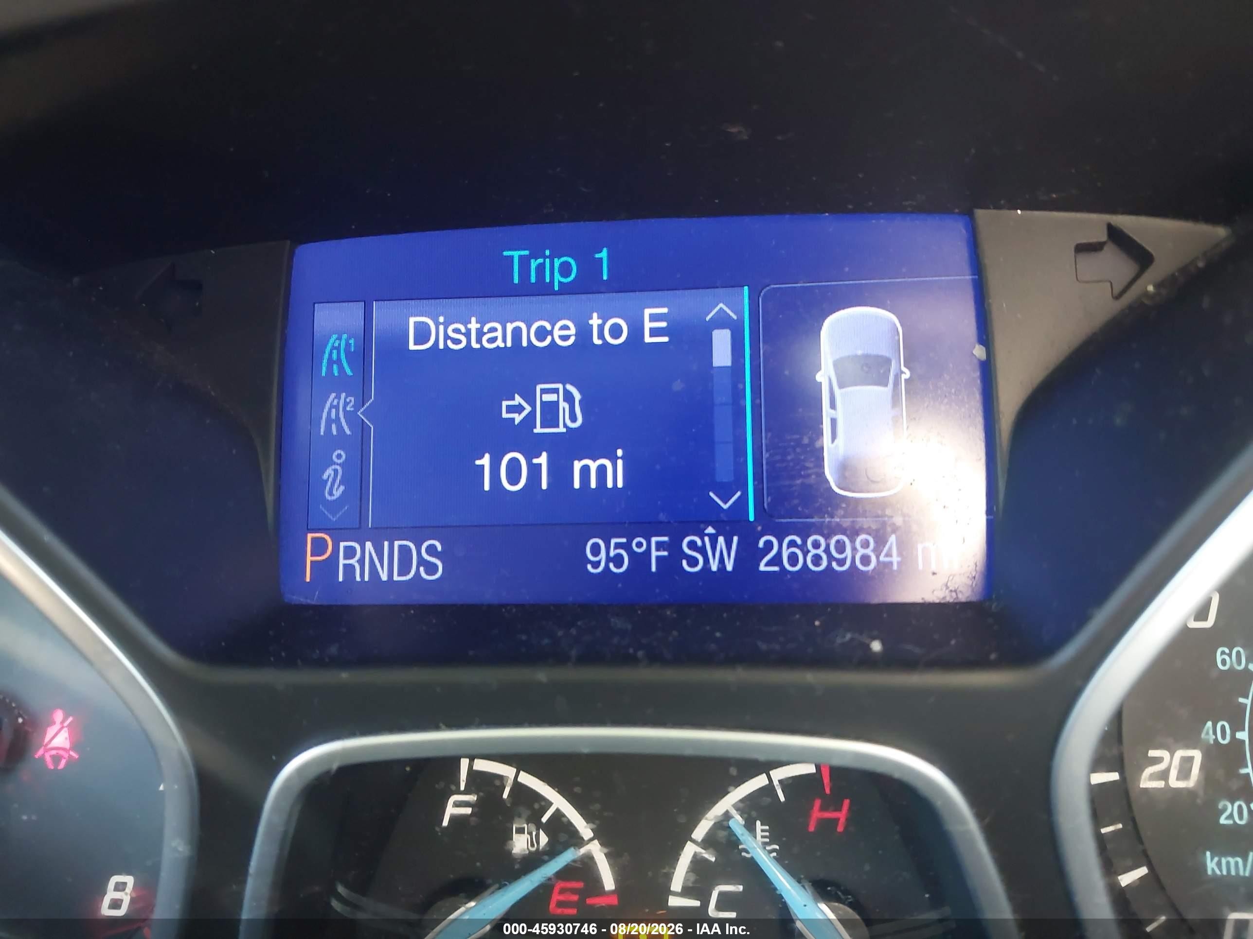 2013 Ford Focus Se Blue vin: 1FADP3K2XDL166842