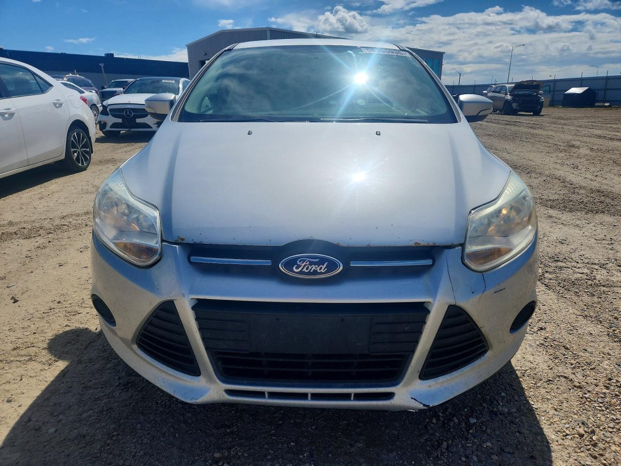 2013 Ford Focus Se Silver vin: 1FADP3K2XDL192017