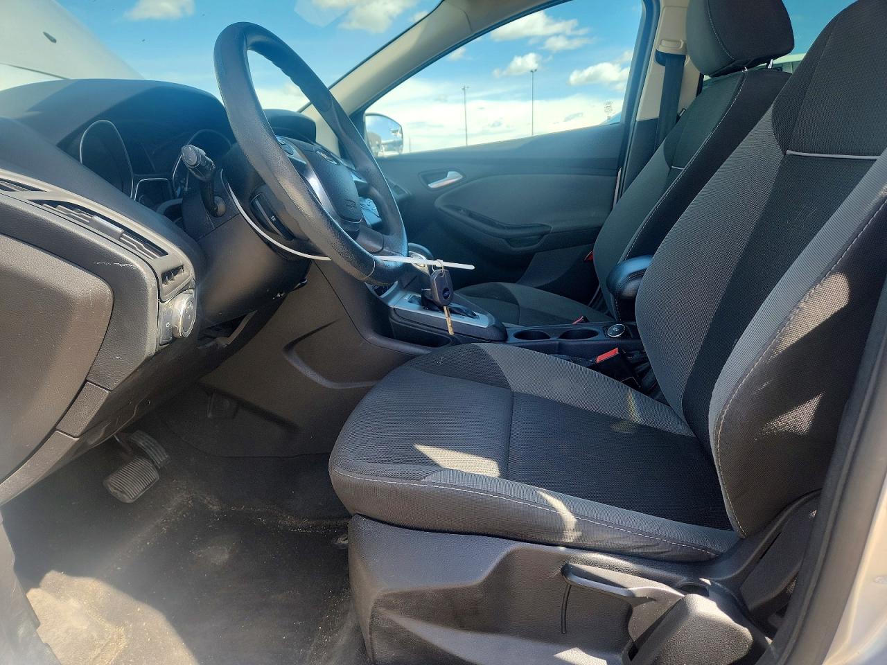2013 Ford Focus Se Silver vin: 1FADP3K2XDL192017