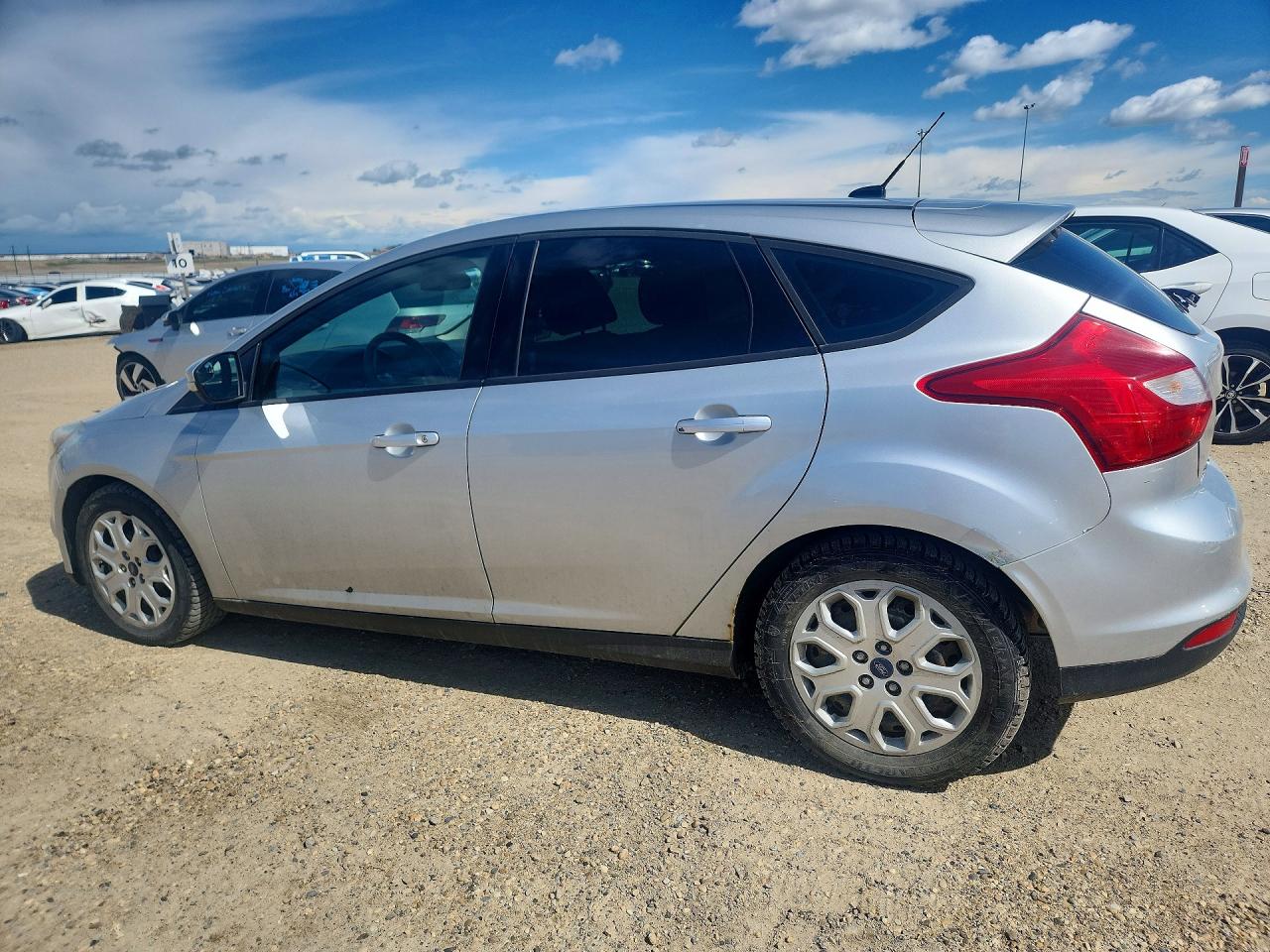 2013 Ford Focus Se Silver vin: 1FADP3K2XDL192017