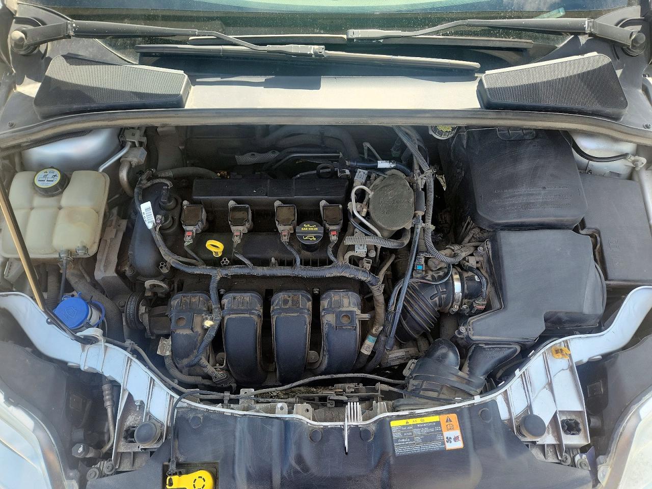 2013 Ford Focus Se Silver vin: 1FADP3K2XDL192017