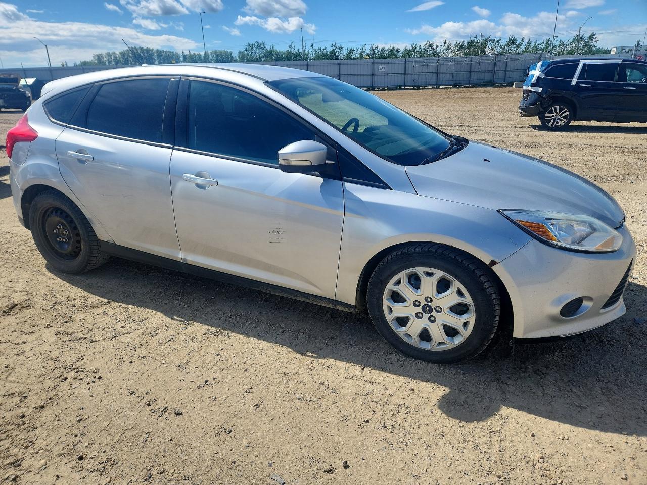 2013 Ford Focus Se Silver vin: 1FADP3K2XDL192017