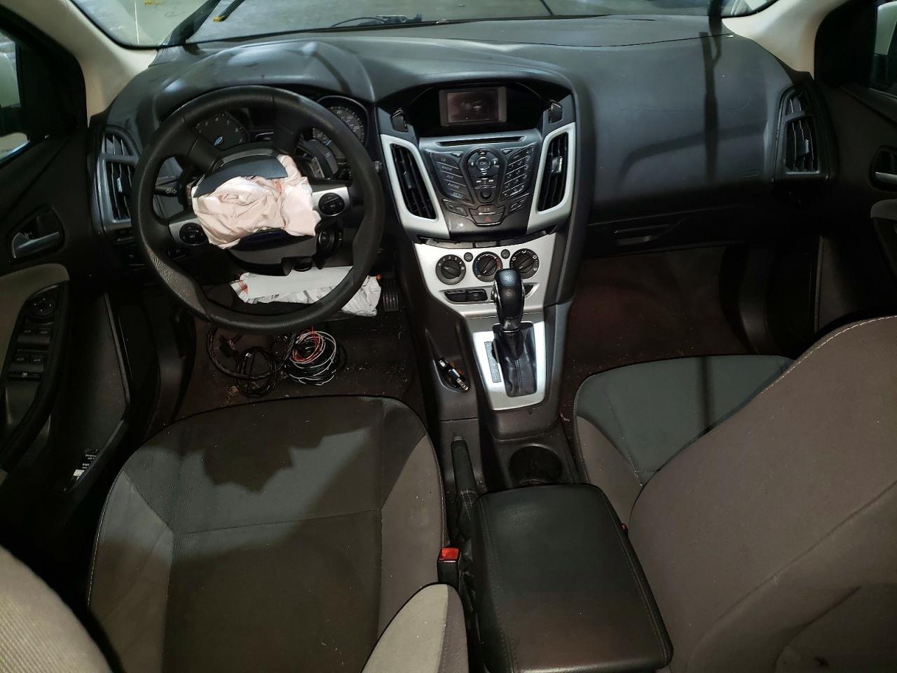 2013 Ford Focus Se White vin: 1FADP3K2XDL196682