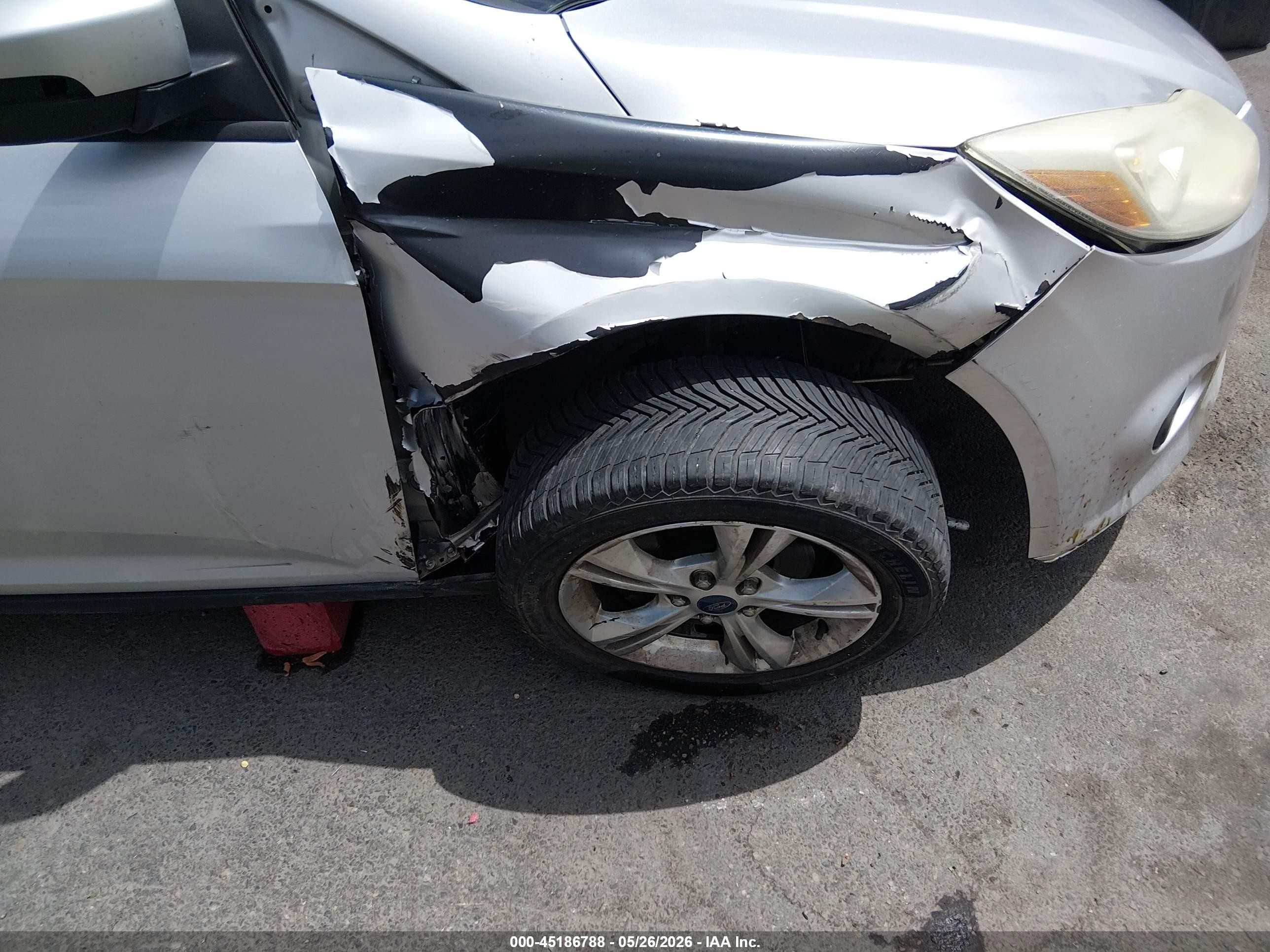 2013 Ford Focus Se Silver vin: 1FADP3K2XDL273051