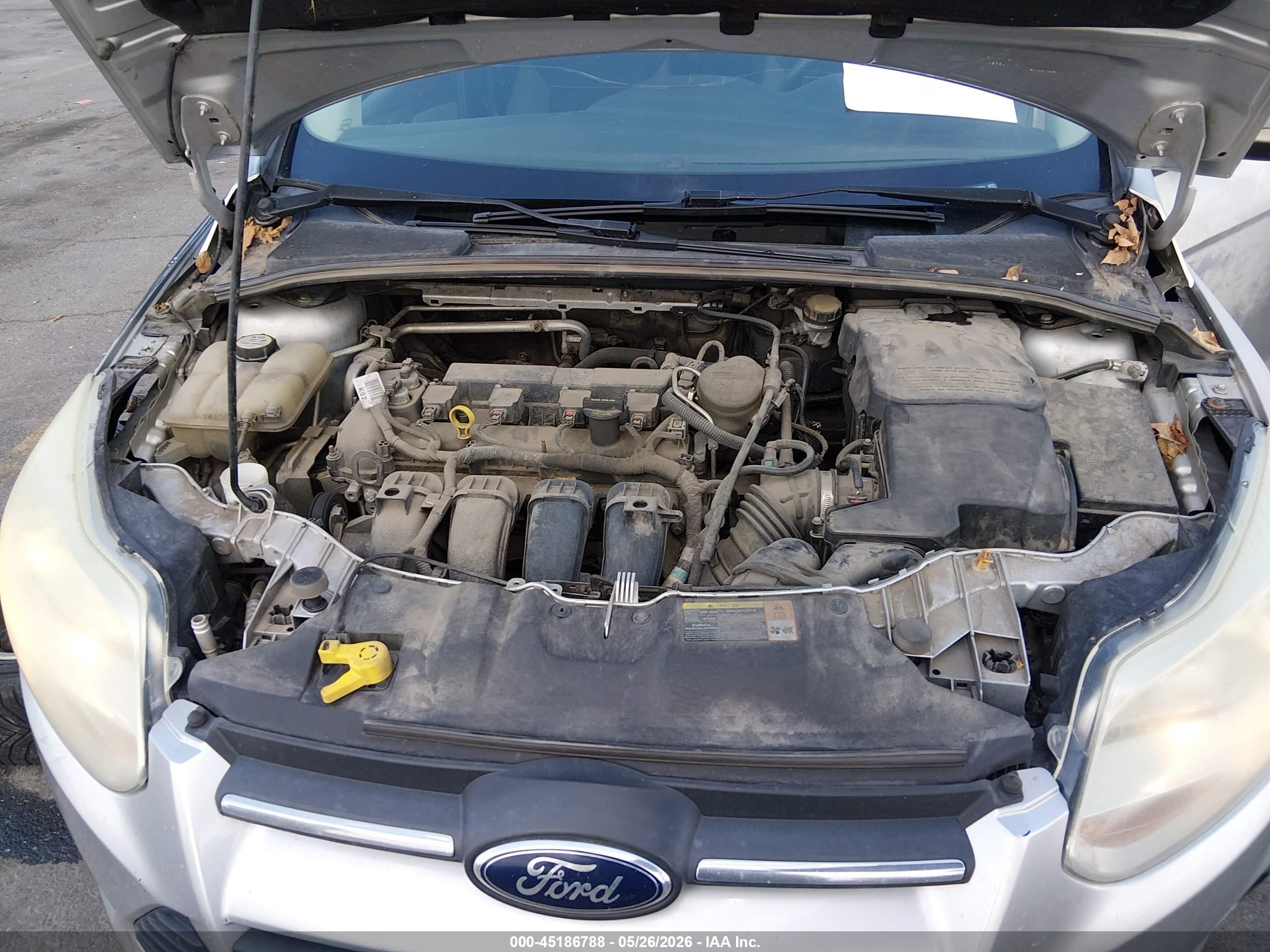 2013 Ford Focus Se Silver vin: 1FADP3K2XDL273051