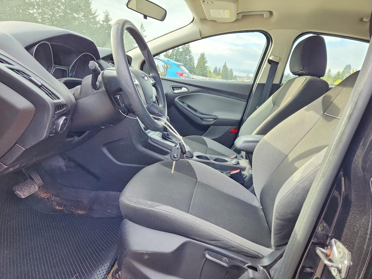 2013 Ford Focus Se Black vin: 1FADP3K2XDL290674
