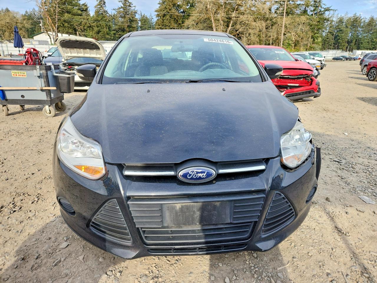 2013 Ford Focus Se Black vin: 1FADP3K2XDL290674