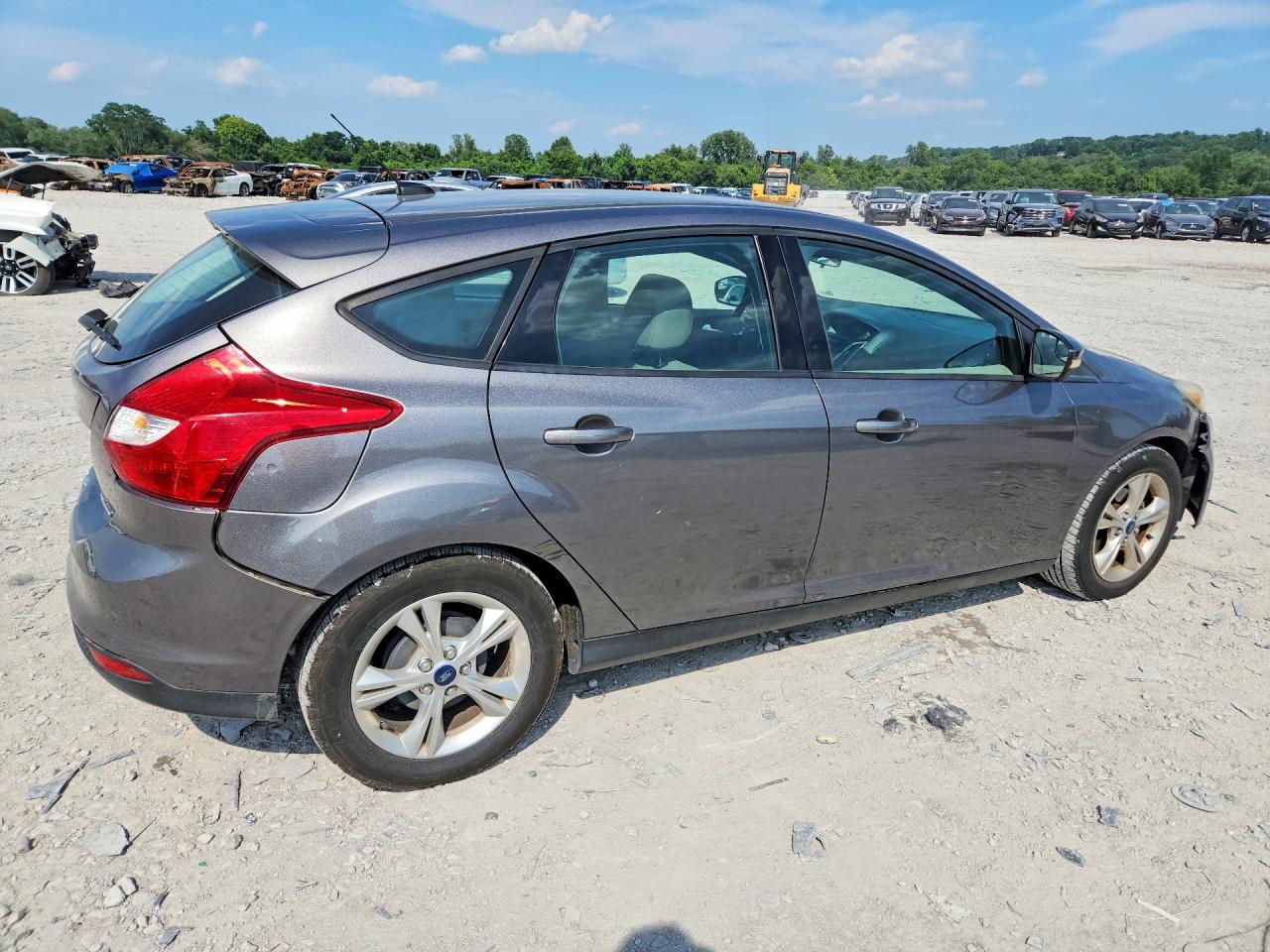 2013 Ford Focus Se Gray vin: 1FADP3K2XDL298063