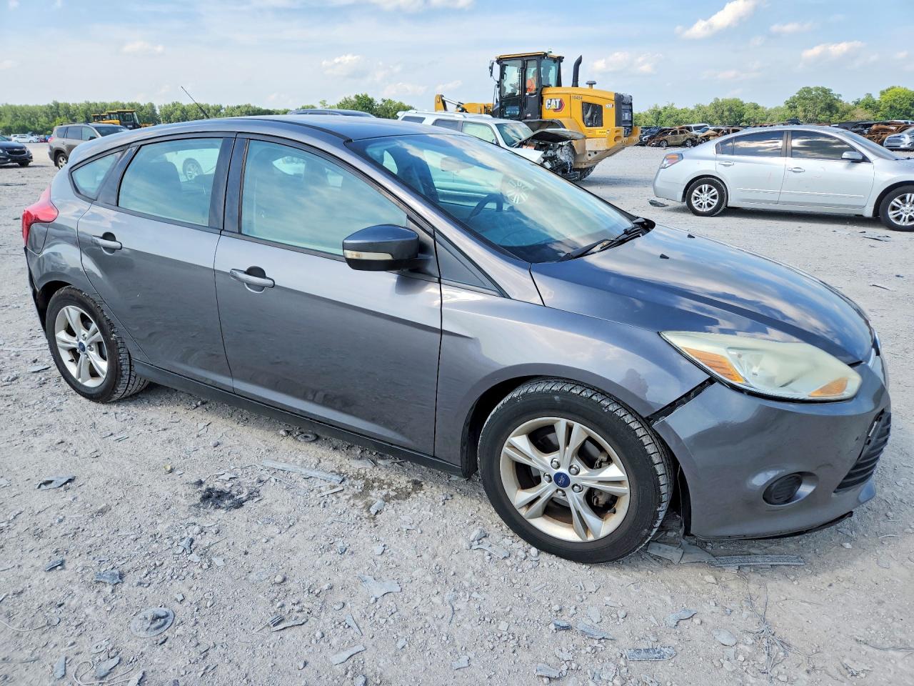 2013 Ford Focus Se Gray vin: 1FADP3K2XDL298063