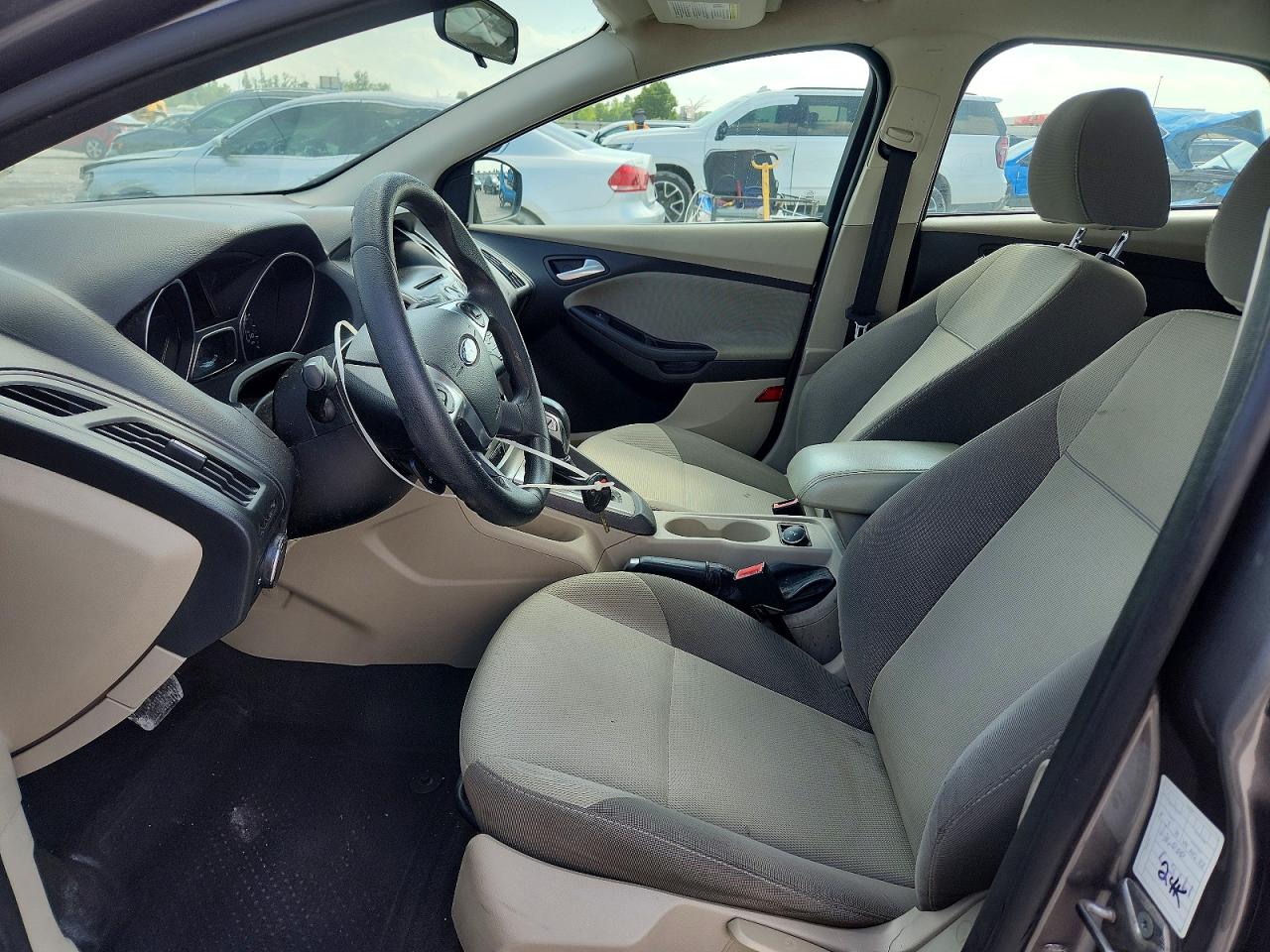 2013 Ford Focus Se Gray vin: 1FADP3K2XDL298063