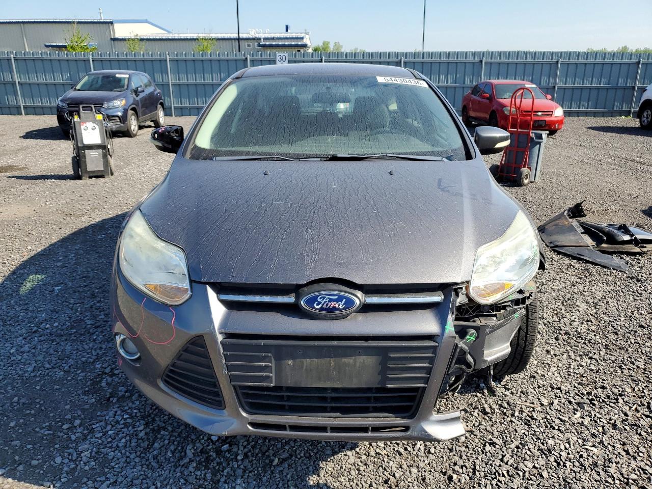 2013 Ford Focus Se Gray vin: 1FADP3K2XDL298659