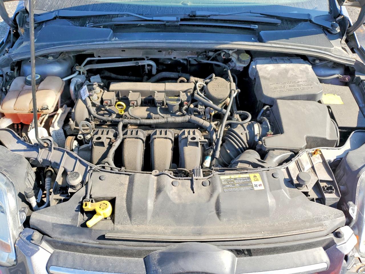 2013 Ford Focus Se Gray vin: 1FADP3K2XDL298659
