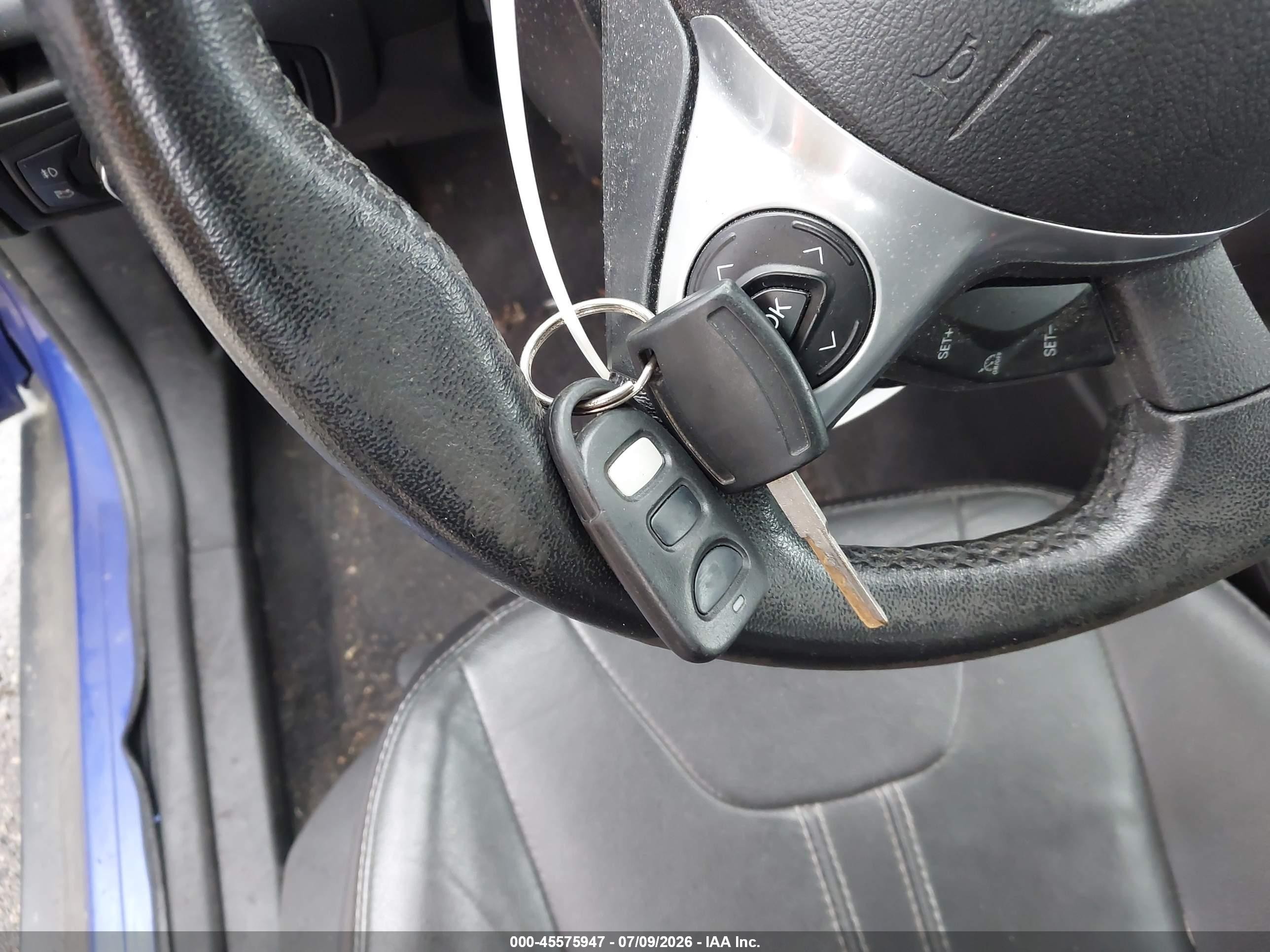 2014 Ford Focus Se Blue vin: 1FADP3K2XEL114614