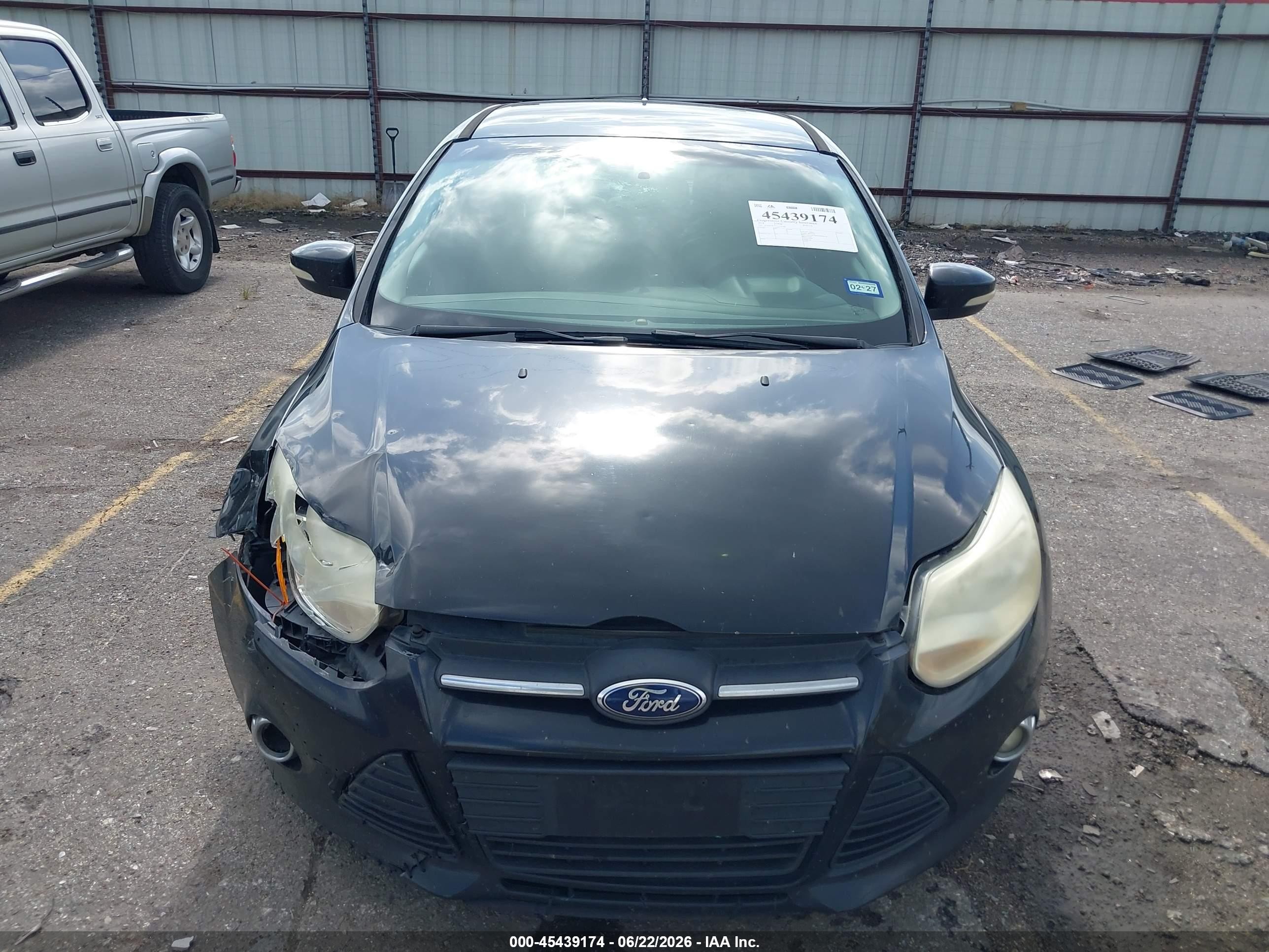 2014 Ford Focus Se Black vin: 1FADP3K2XEL120140