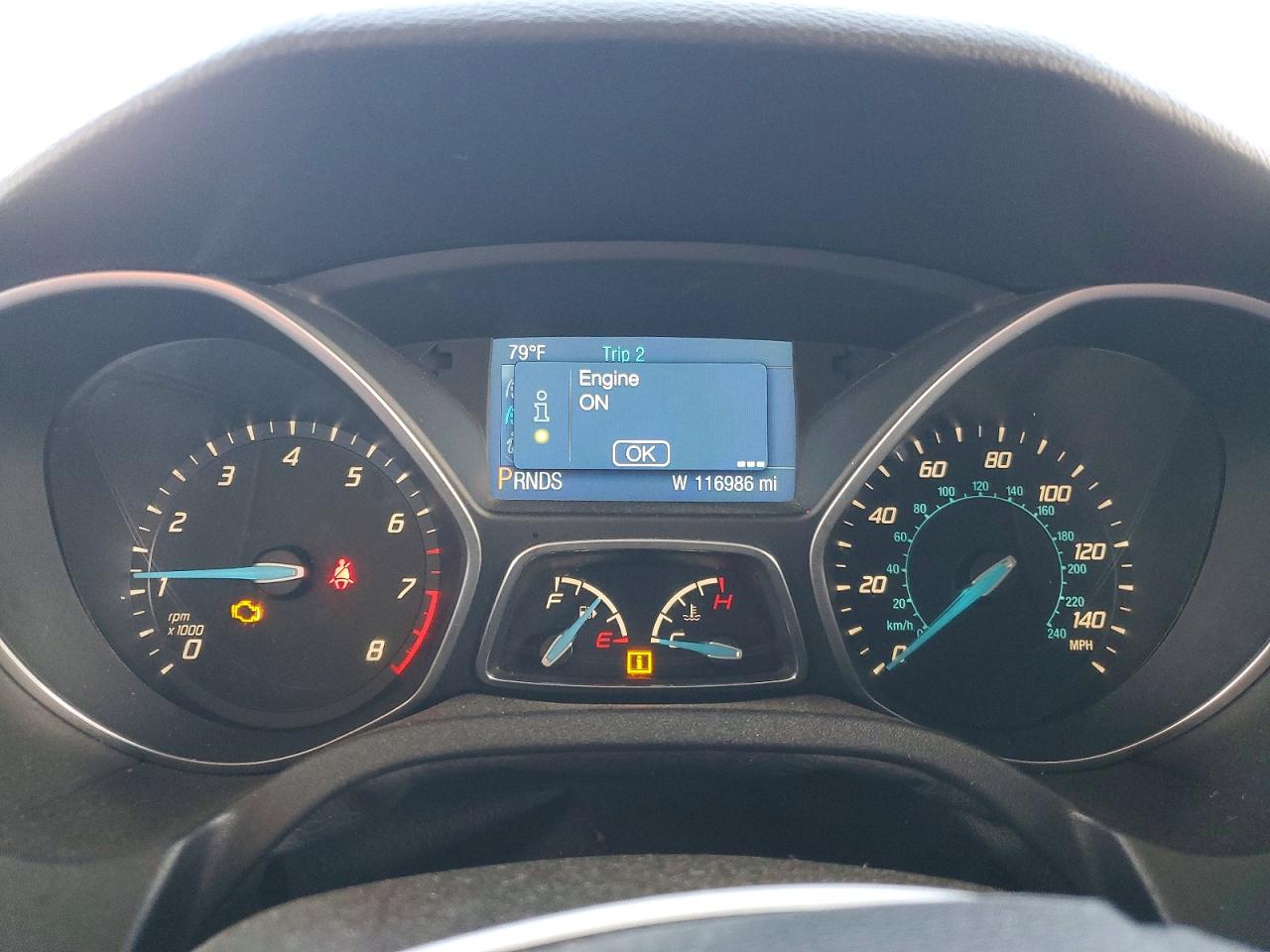 2014 Ford Focus Se White vin: 1FADP3K2XEL210713