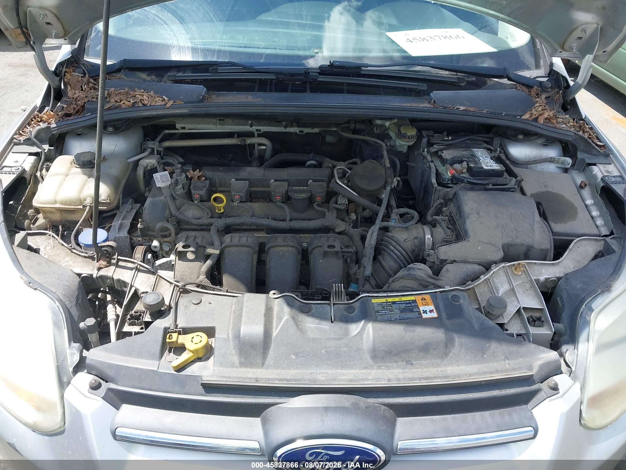 2014 Ford Focus Se Gray vin: 1FADP3K2XEL225423
