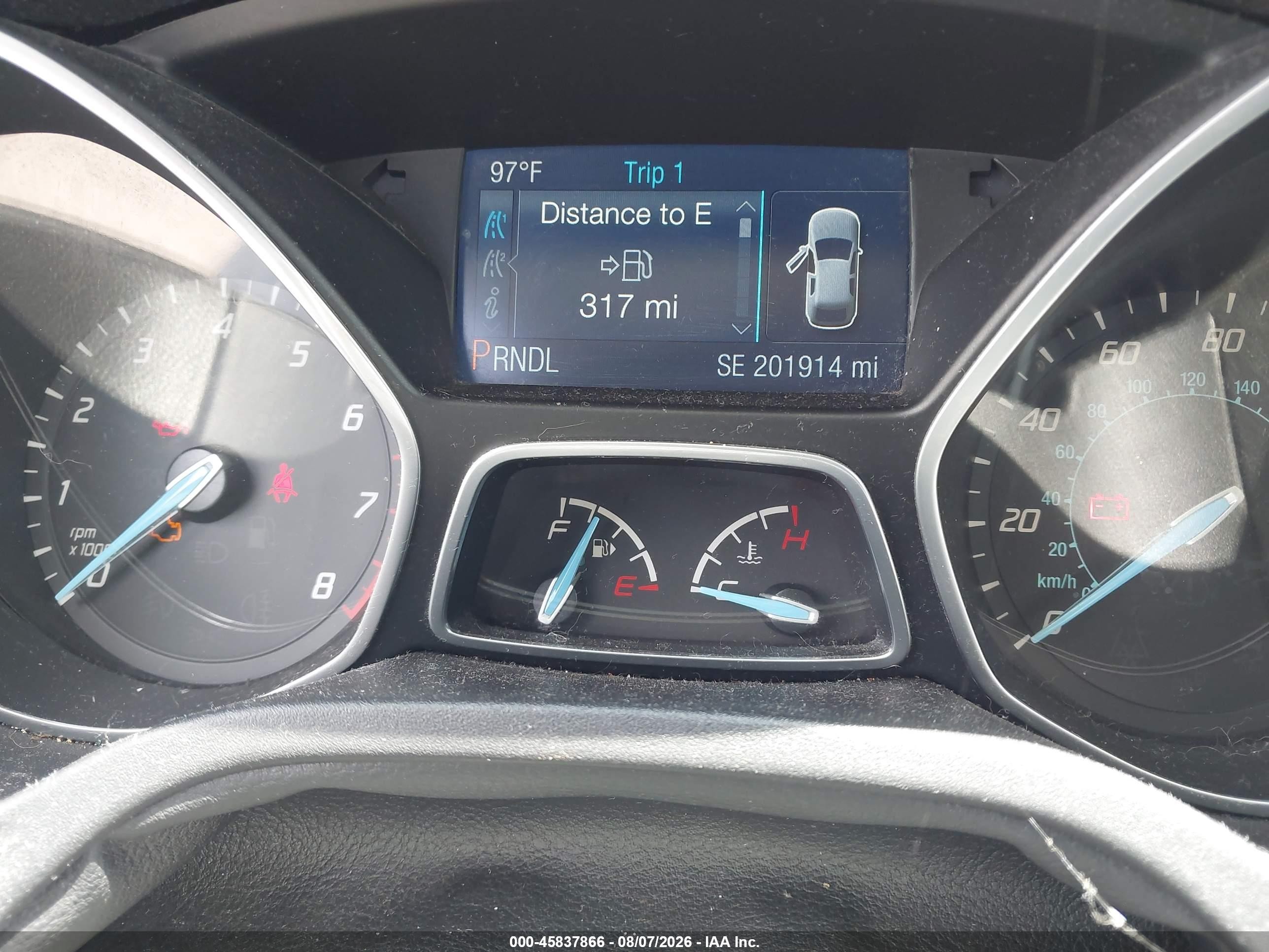 2014 Ford Focus Se Gray vin: 1FADP3K2XEL225423