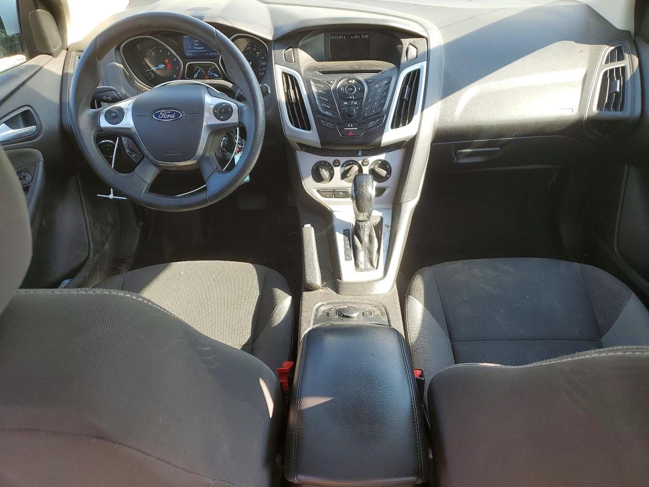 2014 Ford Focus Se White vin: 1FADP3K2XEL226216