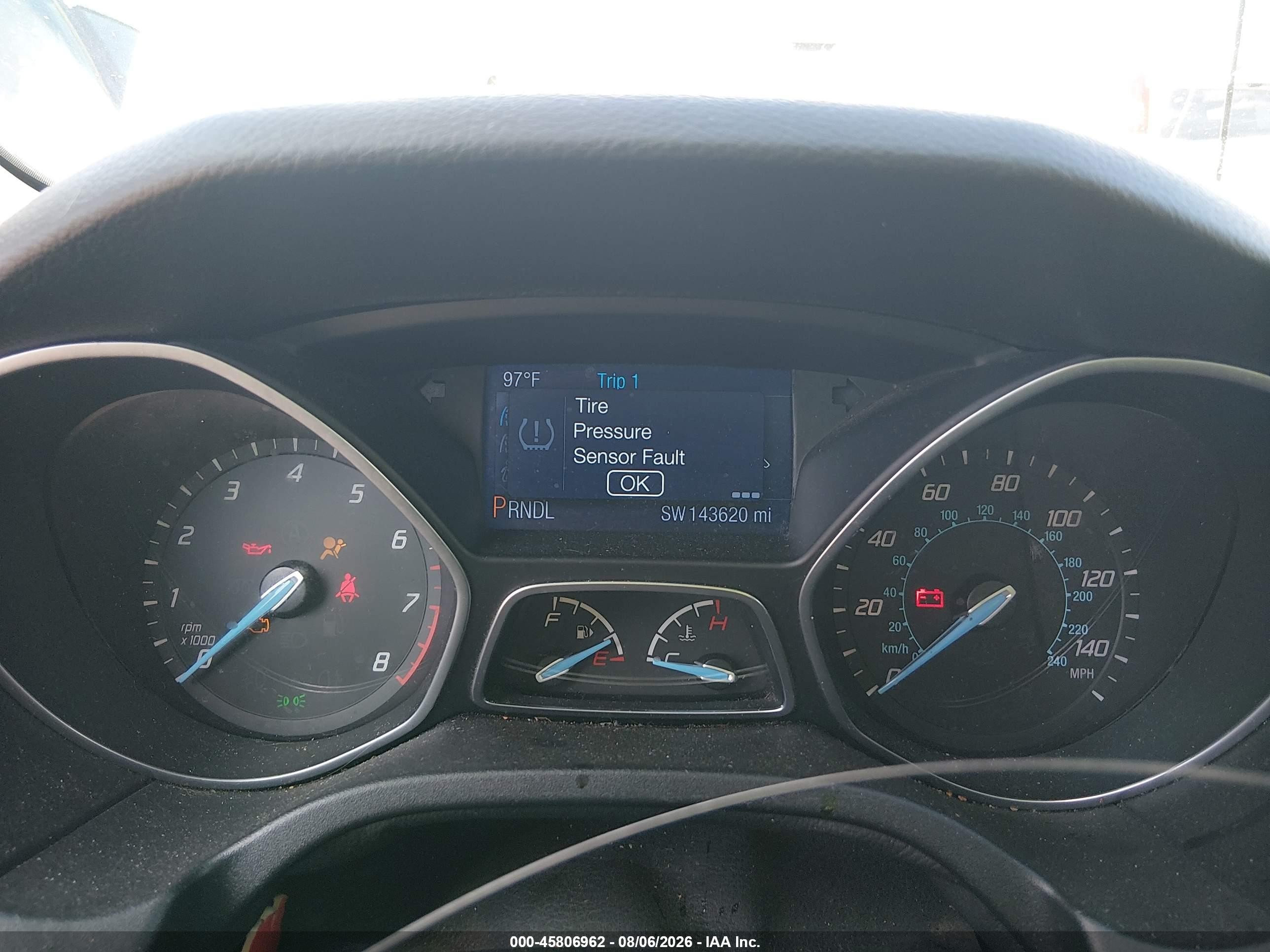 2014 Ford Focus Se White vin: 1FADP3K2XEL265162