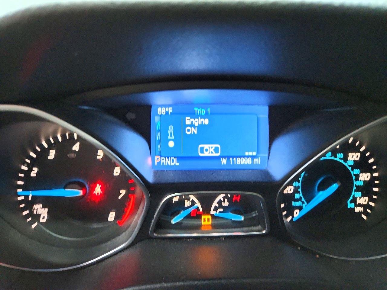 2014 Ford Focus Se Blue vin: 1FADP3K2XEL281006