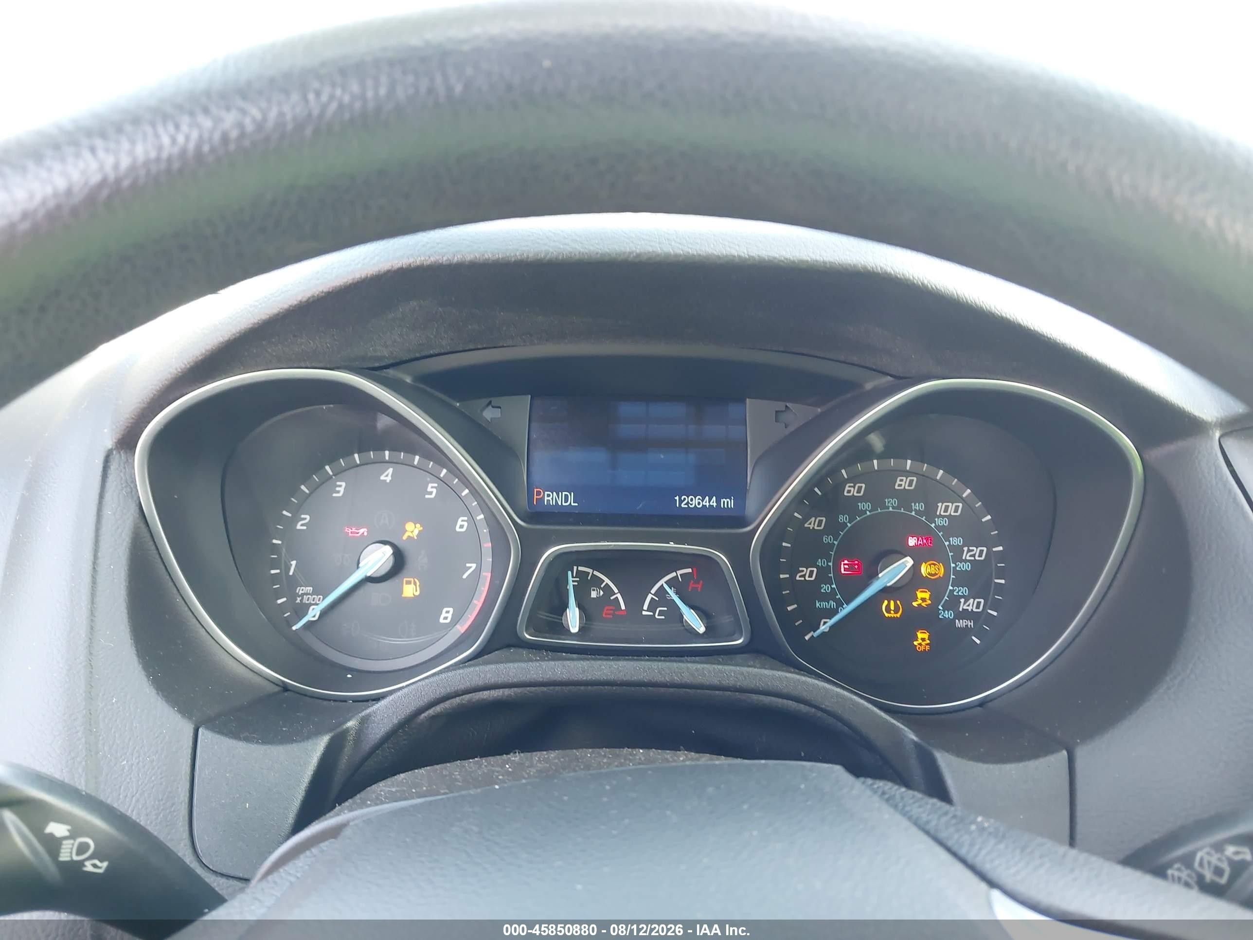 2014 Ford Focus Se Gray vin: 1FADP3K2XEL288473