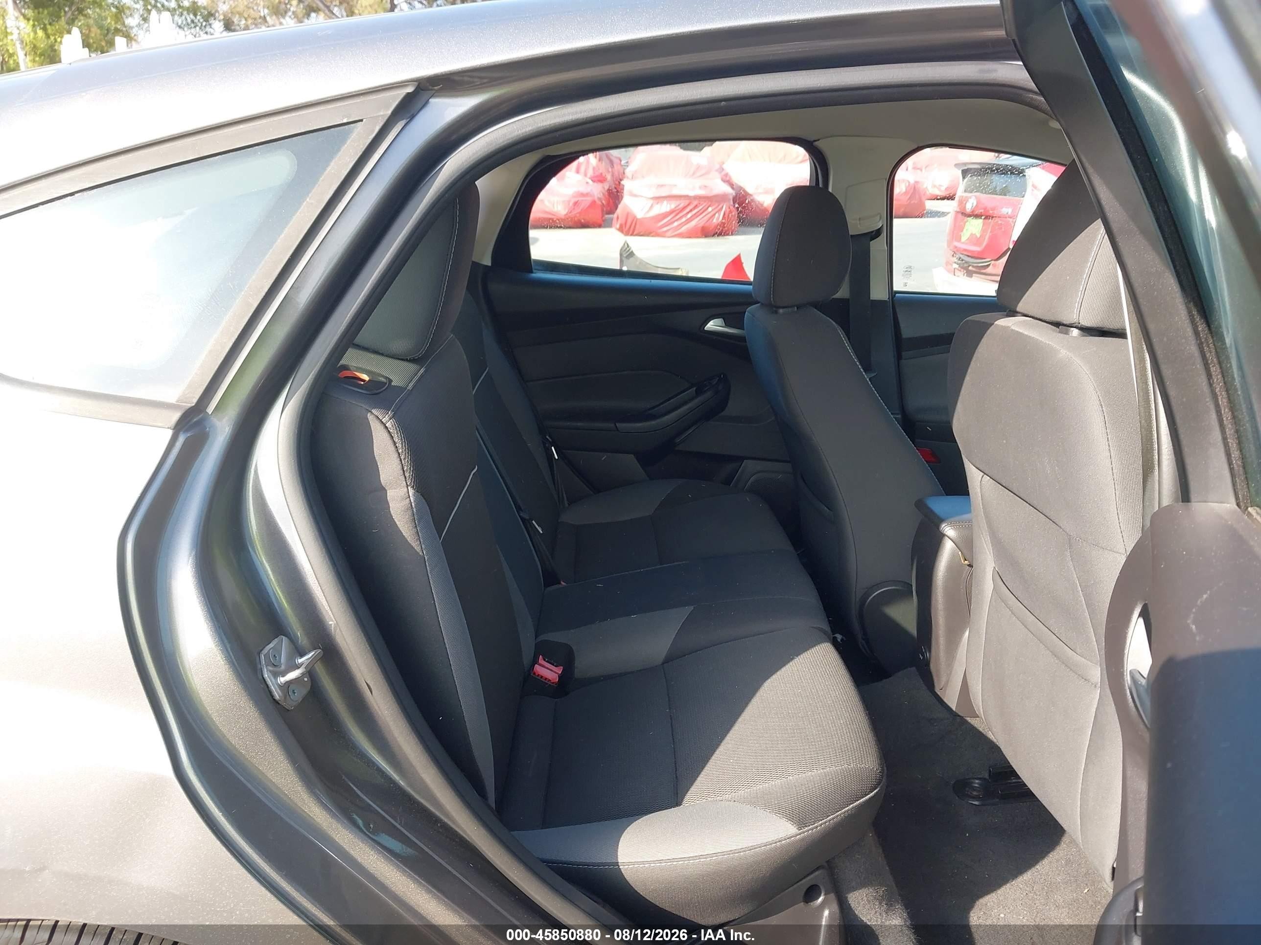 2014 Ford Focus Se Gray vin: 1FADP3K2XEL288473