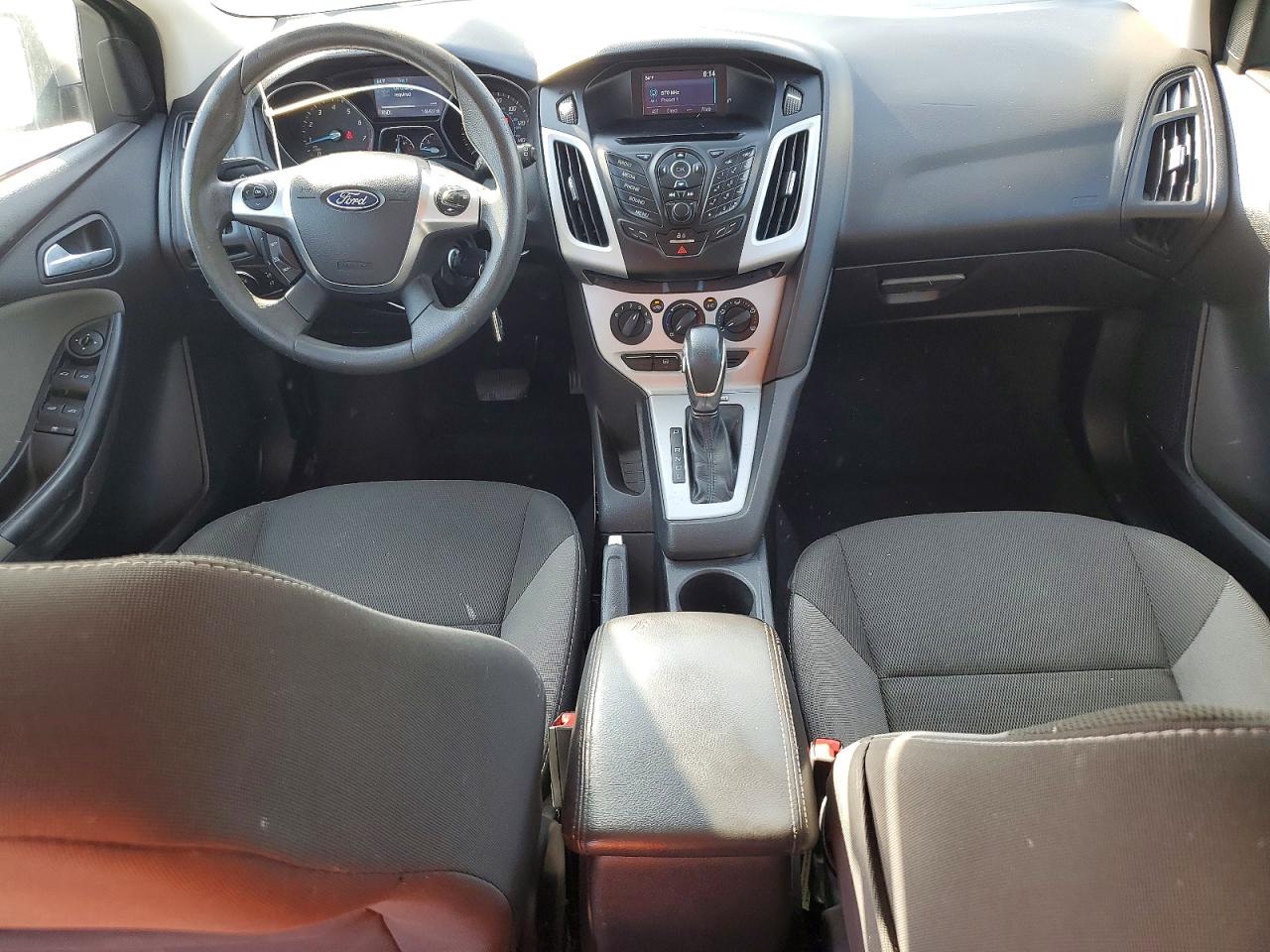 2014 Ford Focus Se Silver vin: 1FADP3K2XEL317714