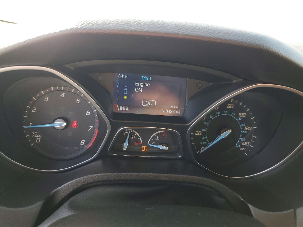 2014 Ford Focus Se Silver vin: 1FADP3K2XEL317714