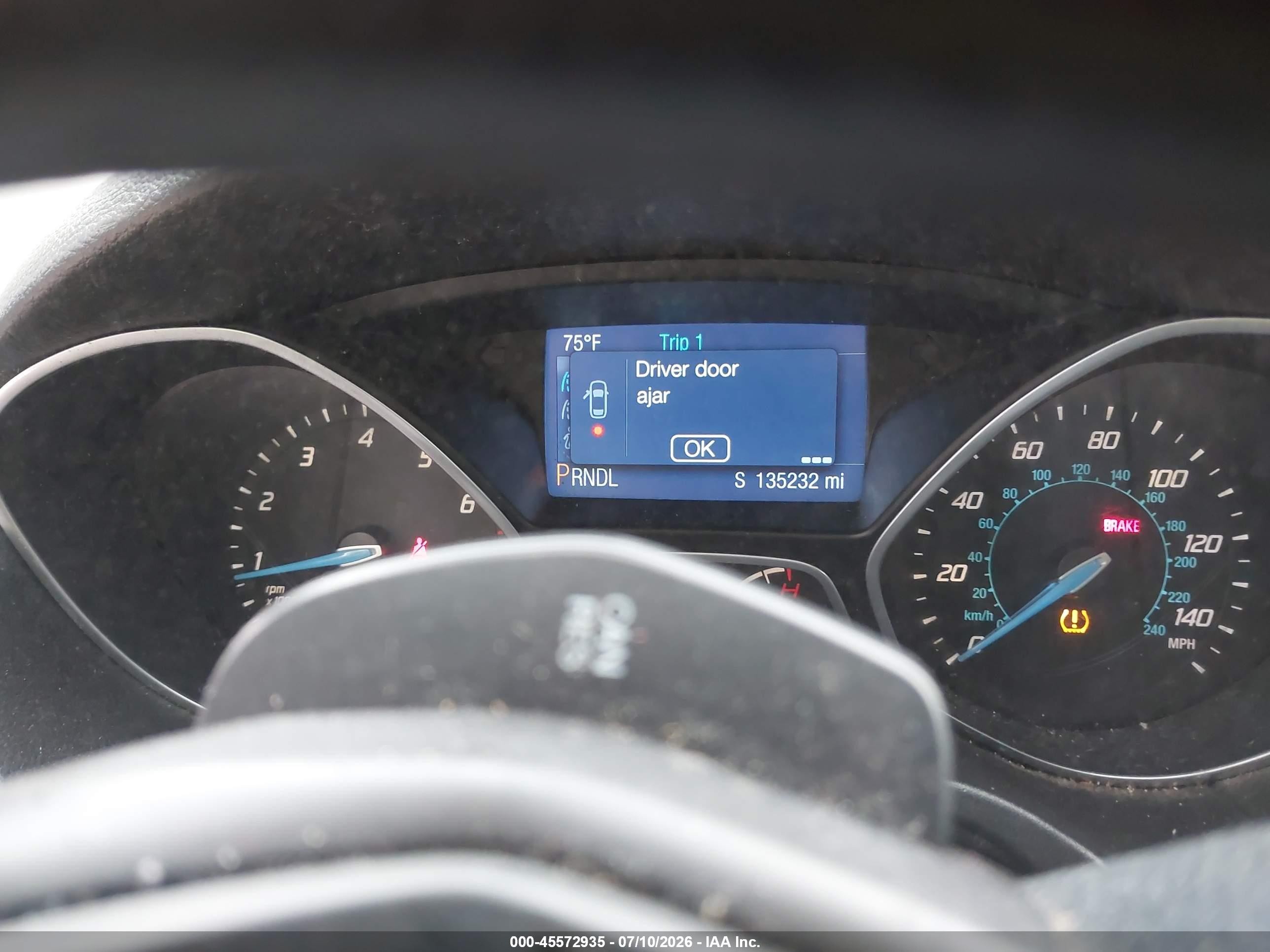 2014 Ford Focus Se Silver vin: 1FADP3K2XEL318782