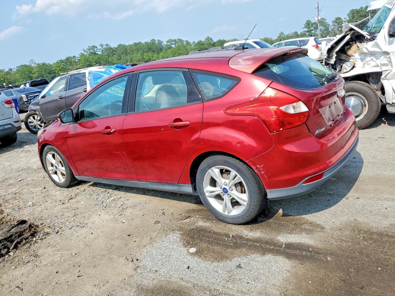 2014 Ford Focus Se Burgundy vin: 1FADP3K2XEL324436
