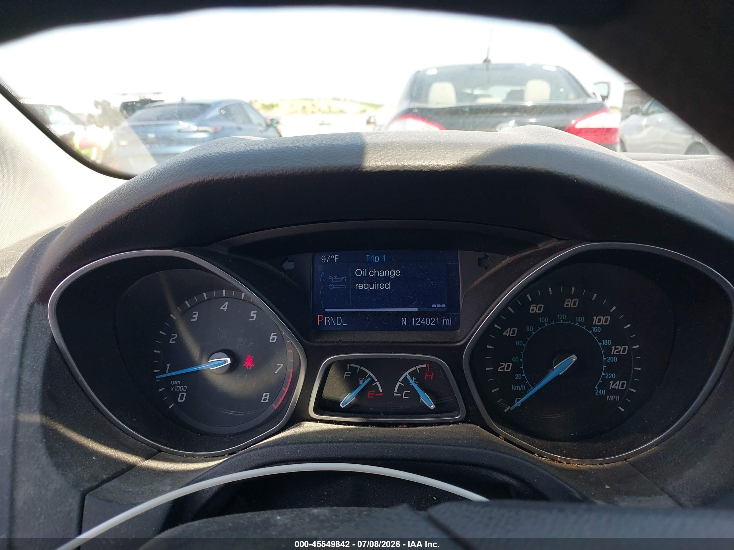 2014 Ford Focus Se Silver vin: 1FADP3K2XEL349398
