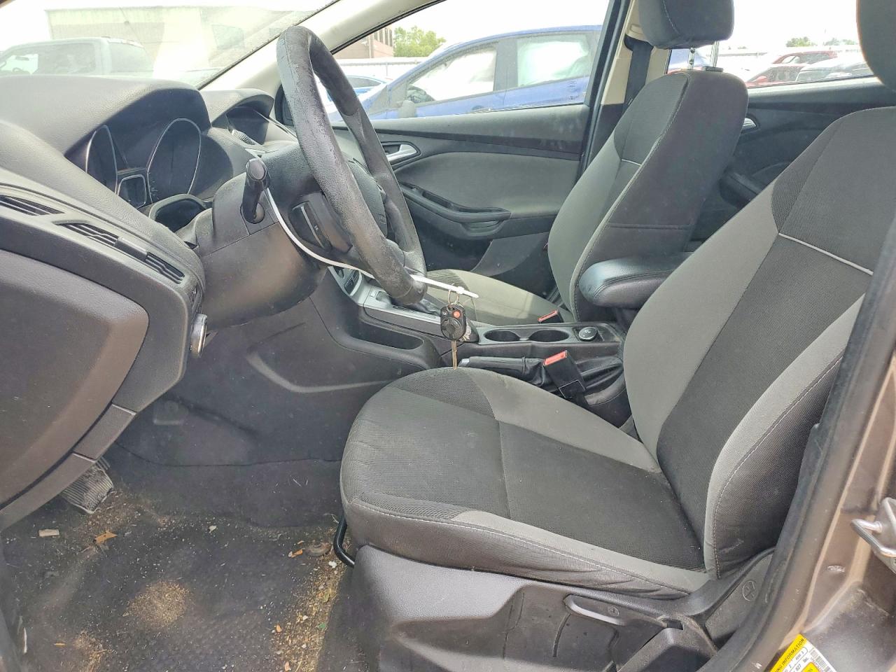 2014 Ford Focus Se Gray vin: 1FADP3K2XEL362877
