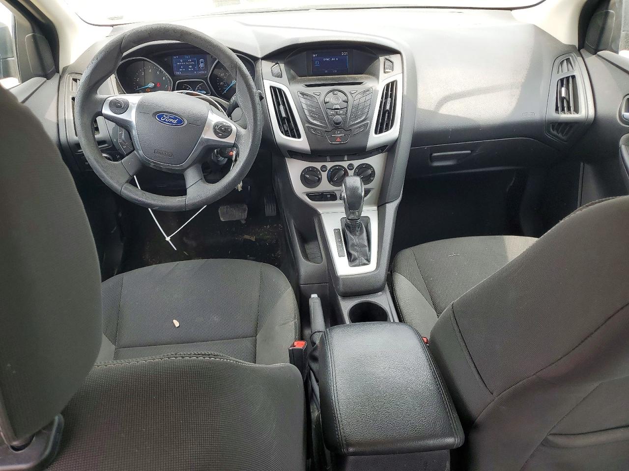 2014 Ford Focus Se Gray vin: 1FADP3K2XEL362877
